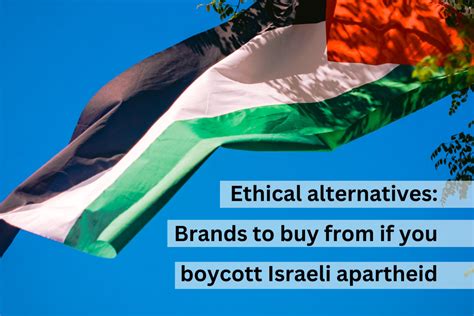 Ethical alternatives: brands to buy from if you boycott .